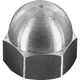 Écrous Borgnes Acier Zn B M 10 Écrous Borgnes Acier Zn Bl.