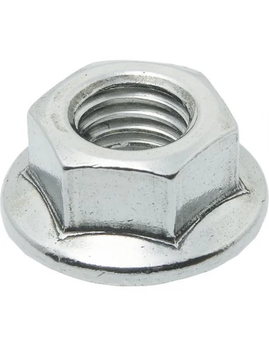 Écrous Hex Emb Lisse Acie M 10 Écrous Hex Emb Lisse Acier Zn Bl.