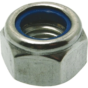 Écrous Freinés Hex Acier Z M 6 Écrous Freinés Hex Acier Zn Bl.