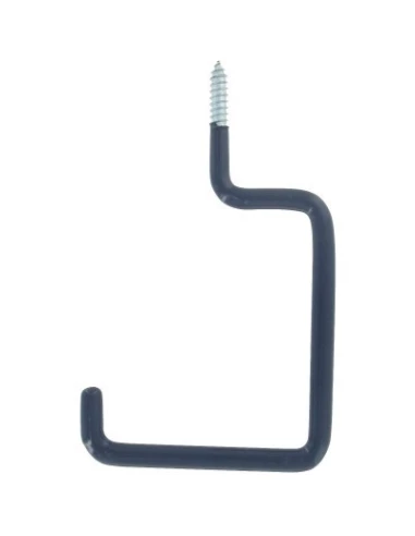 Crochet de suspension gainé à vis 18 x 11 - MOTTEZ