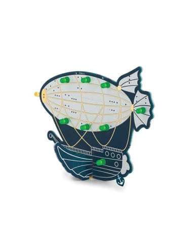 zeppelin rétro - kit de soudage éducatif