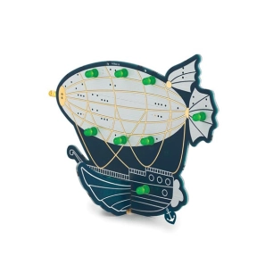 zeppelin rétro - kit de soudage éducatif