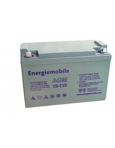 Batterie agm 12v 90ah pour utilisation solaire