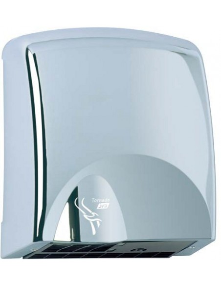 Sèche mains automatique tornade chromé aspect inox JVD