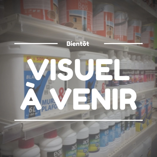 Barre de rideau merisier 3m