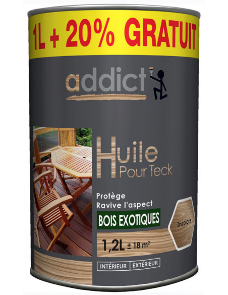 ADDICT Huile pour teck_1l20 - ADDICT