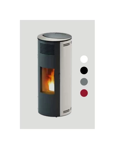 Habillage Poêle à granulés MINTA AIR 8 S1 RED noir