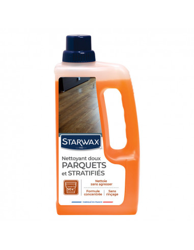 Nettoyant Doux Parquets Stratifié 1 litre - STARWAX