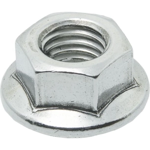 Écrous Hex Emb Lisse Acier M 6 Écrous Hex Emb Lisse Acier Zn Bl.