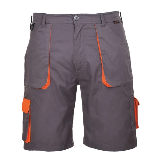 Bermuda Portwest Texo Contrast couleur : Gris taille XS - PORTWEST