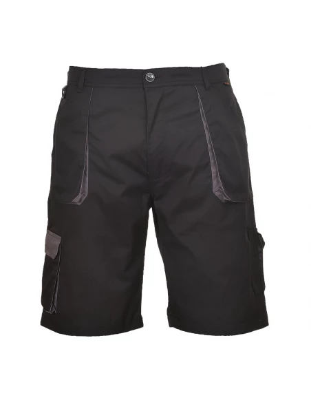 Bermuda Portwest Texo Contrast couleur : Noir taille L - PORTWEST