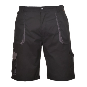Bermuda Portwest Texo Contrast couleur : Noir taille S - PORTWEST