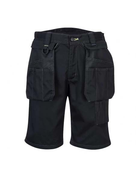 Bermuda PW3 Work couleur : Noir taille 36 - PORTWEST