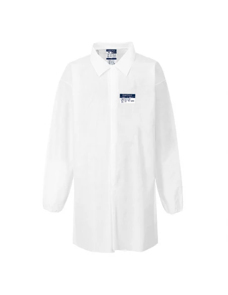 Blouse BizTex® SMS type 6PB couleur : Blanc taille XL - PORTWEST