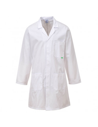 Blouse de laboratoire antimicrobienne couleur : Blanc taille S - PORTWEST