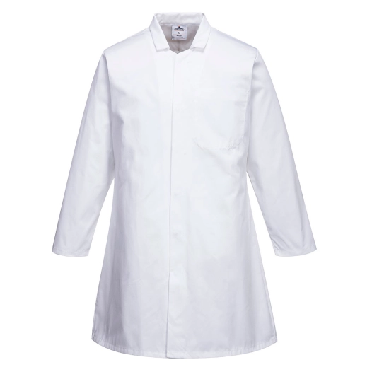 Blouse Homme Agroalimentaire, 1 poche couleur : Blanc taille XL - PORTWEST