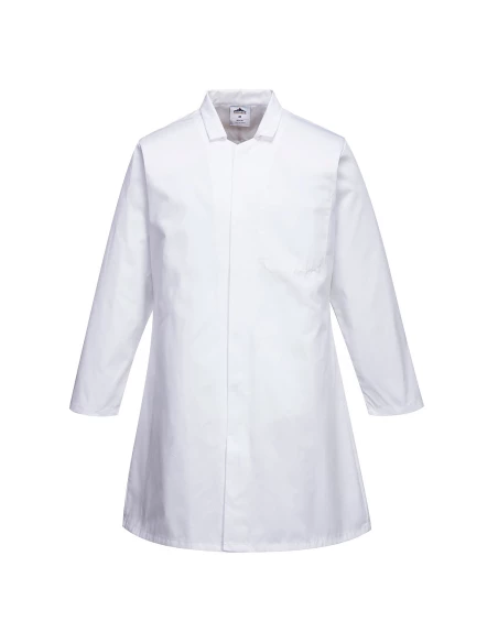 Blouse Homme Agroalimentaire, 1 poche couleur : Blanc taille XS - PORTWEST