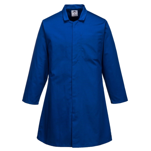 Blouse Homme Agroalimentaire, 1 poche couleur : Bleu Royal taille XL - PORTWEST