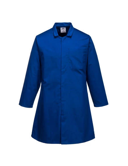 Blouse Homme Agroalimentaire, 1 poche couleur : Bleu Royal taille XL - PORTWEST