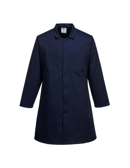 Blouse Homme Agroalimentaire, 1 poche couleur : Marine taille S - PORTWEST