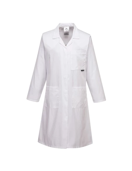 Blouse standard femme couleur : Blanc taille L - PORTWEST