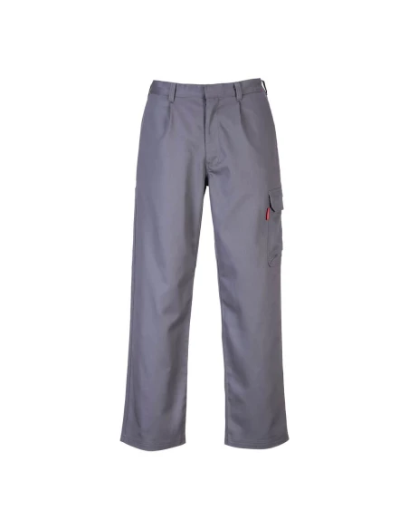 Pantalon Bizweld FR Cargo couleur : Gris taille S - PORTWEST