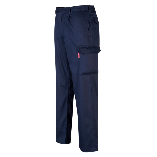 Pantalon Bizweld FR Cargo couleur : Marine taille M - PORTWEST