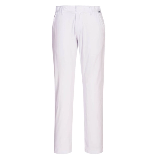 Pantalon Chino Strech coupe slim couleur : Blanc taille 54 - PORTWEST