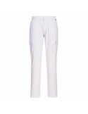 Pantalon combat Slim Stretch couleur : Blanc taille 30 - PORTWEST