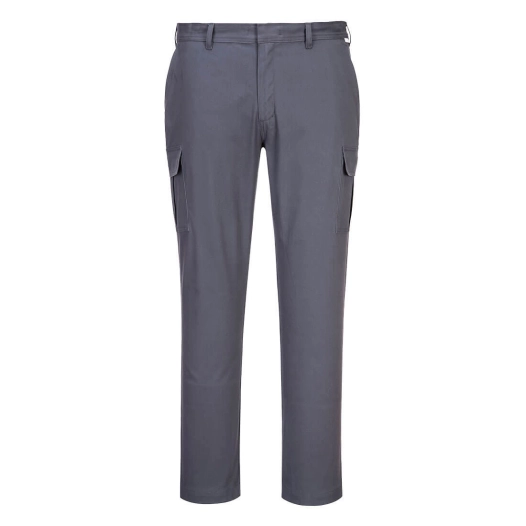 Pantalon combat Slim Stretch couleur : Gris Anthracite taille 36 - PORTWEST