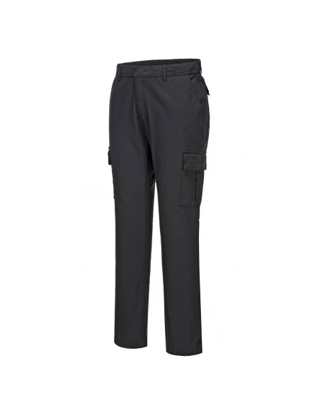 Pantalon combat Slim Stretch couleur : Noir Short taille 36 - PORTWEST