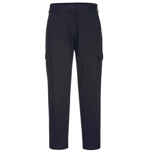 Pantalon cargo extensible pour Femmes couleur : Noir taille 42 - PORTWEST