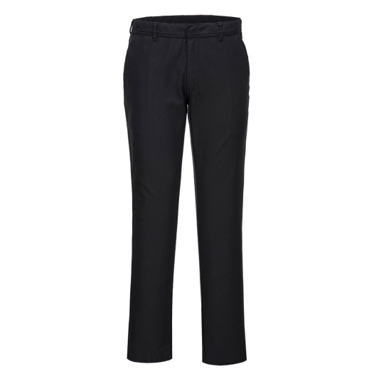 Pantalon Chino Strech coupe slim couleur : Noir taille 44 - PORTWEST