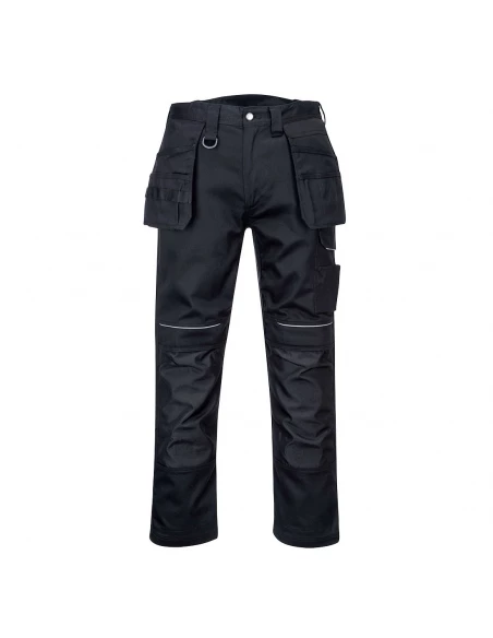Pantalon Coton Holster PW3 couleur : Noir taille 40 - PORTWEST