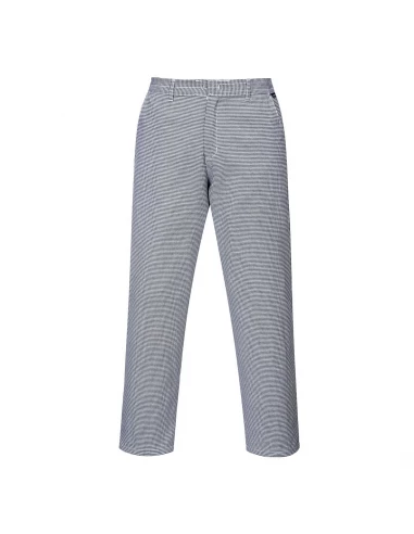 Pantalon Cuisine Harrow couleur : Pied de poule taille XS - PORTWEST
