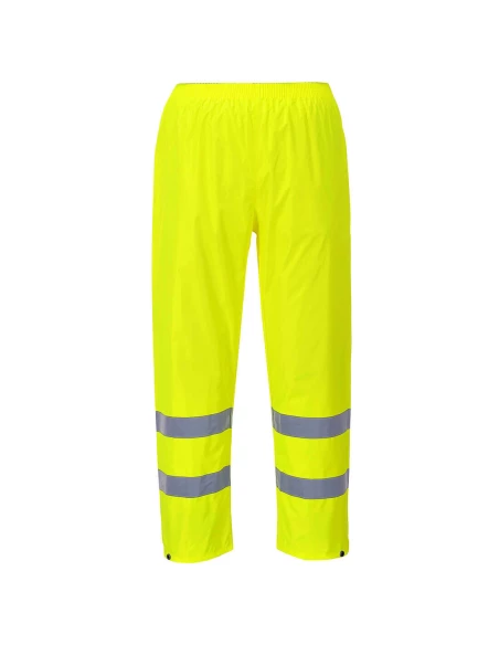 Pantalon de pluie Hi-Vis couleur : Jaune taille XXXL - PORTWEST