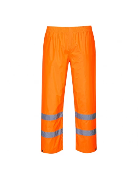 Pantalon de pluie Hi-Vis couleur : Orange taille M - PORTWEST