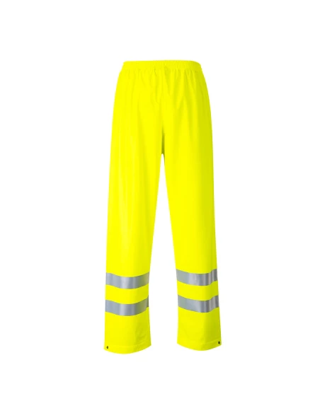 Pantalon de pluie HiVis Sealtex™ FR couleur : Jaune taille XXL - PORTWEST