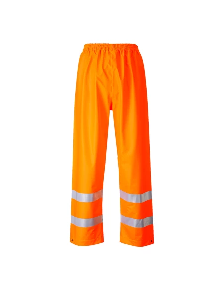 Pantalon de pluie HiVis Sealtex™ FR couleur : Orange taille L - PORTWEST