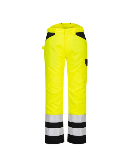 Pantalon de service Hi-Vis PW2 couleur : Jaune/Noir taille 42 - PORTWEST