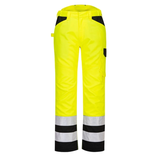 Pantalon de service Hi-Vis PW2 couleur : Jaune/Noir taille 54 - PORTWEST