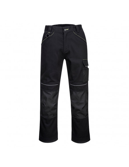 Pantalon de travail en coton PW3 couleur : Noir taille 36 - PORTWEST