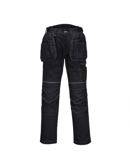 Pantalon de travail PW3 Stretch Holster couleur : Noir taille 48 - PORTWEST