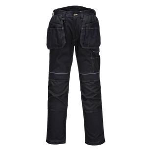 Pantalon de travail PW3 Stretch Holster couleur : Noir taille 50 - PORTWEST