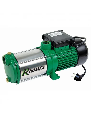 Pompe à eau de surface multi-cellulaire inox 5 turbines 1450W - RIBIMEX