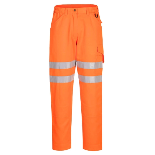 Pantalon éco haute visibilité couleur : Orange taille 60/62 - PORTWEST