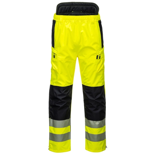 Pantalon extrême haute visibilité PW3 couleur : Jaune/Noir taille XXL - PORTWEST