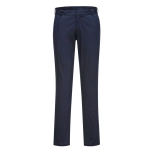 Pantalon femme Chino slim couleur : Marine Foncé taille 40 - PORTWEST