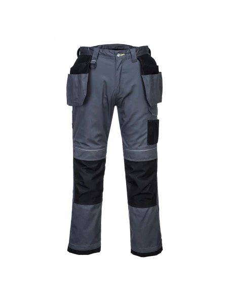 Pantalon Holster PW3 couleur : Gris/Noir Short taille 54 - PORTWEST