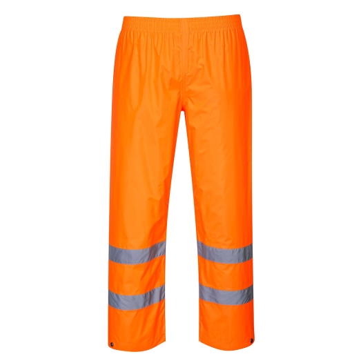 Pantalon de pluie Hi-Vis couleur : Orange taille L - PORTWEST